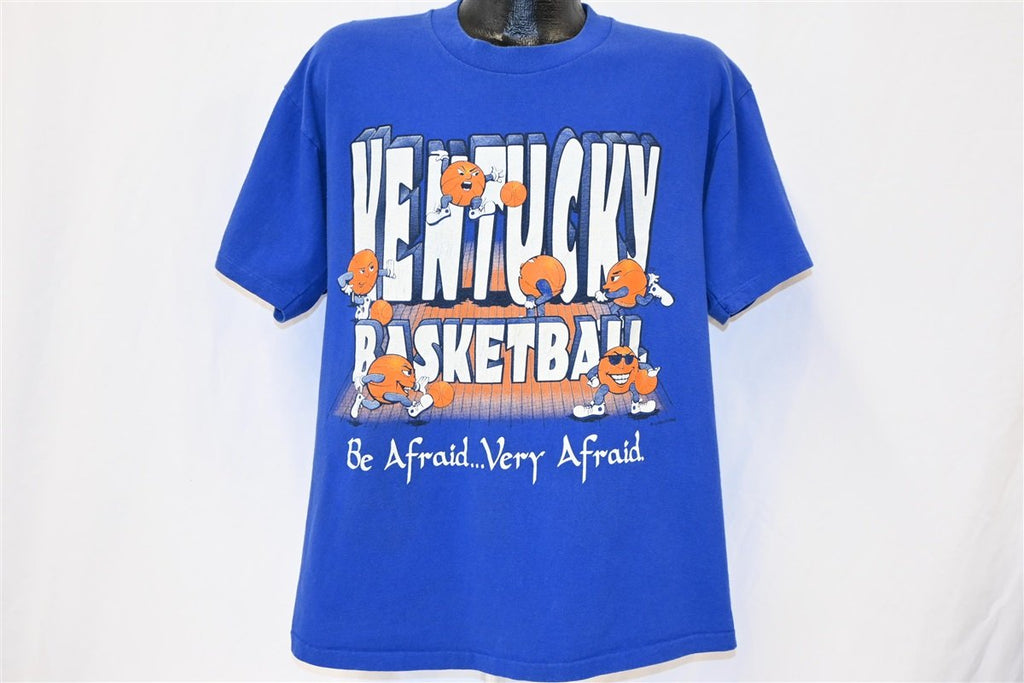 90s University Kentucky Wildcats Be Afraid t-shirt Large product image 2