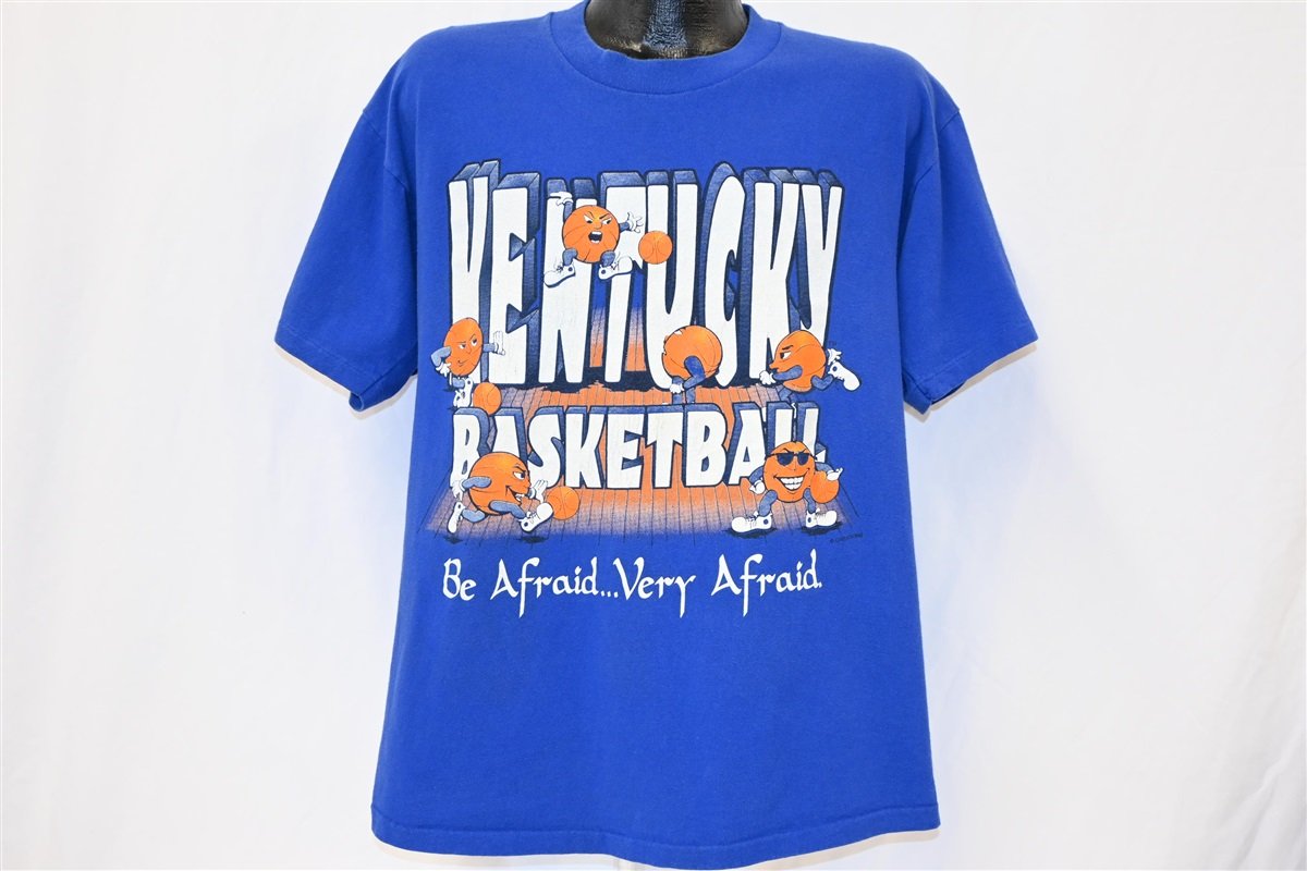 90s University Kentucky Wildcats Be Afraid t-shirt Large product image 2