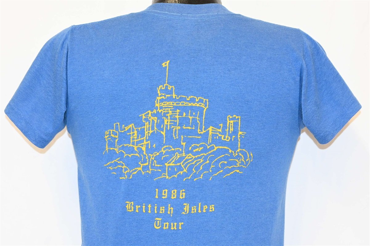 80s Worcester Chorus British Isles Tour 1986 t-shirt Small product image 3