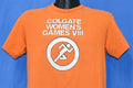 80s Colgate Women's Games VIII Running Logo t-shirt Medium product image 1