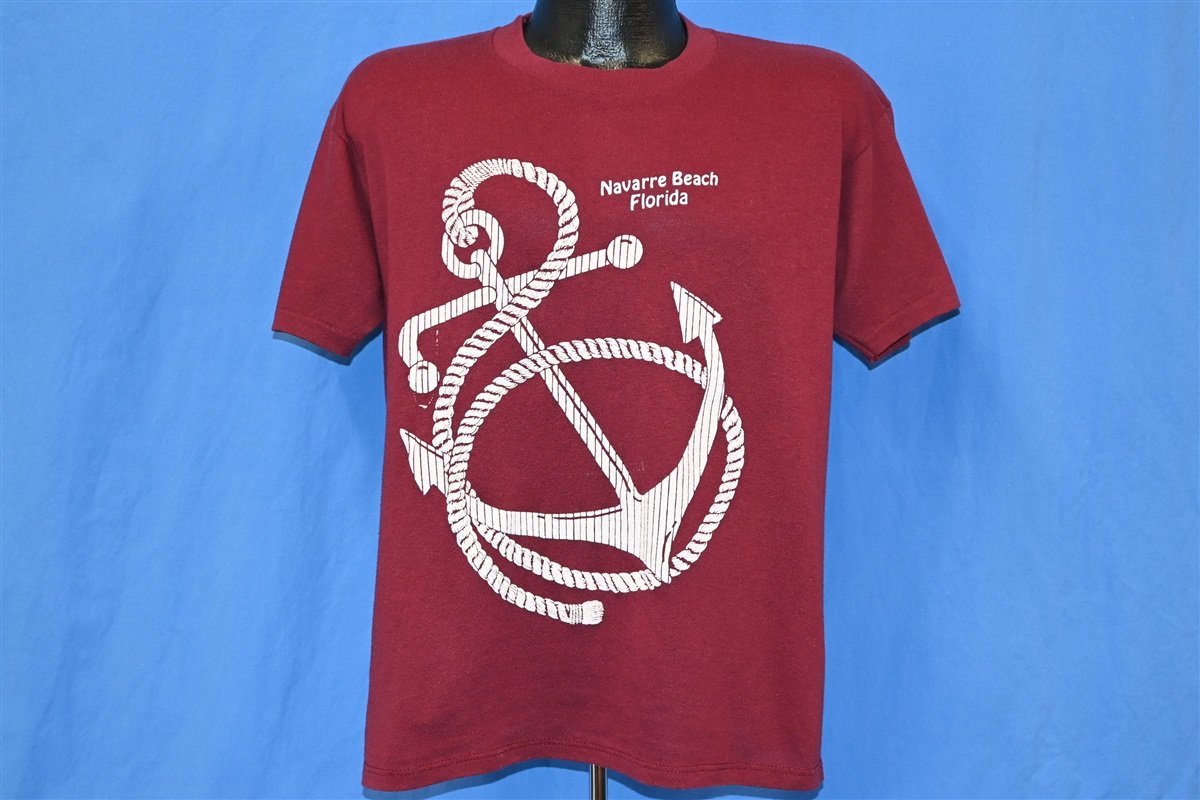 80s Navarre Beach Florida Anchor Nautical t-shirt Large product image 2