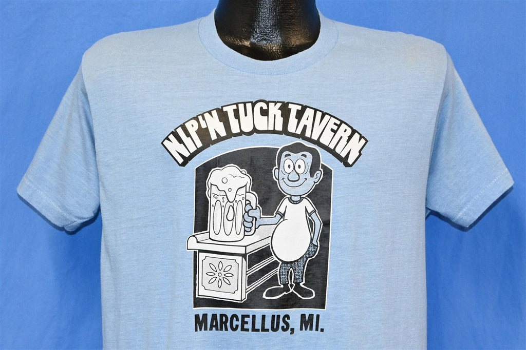 80s Nip N Tuck Tavern Bar Marcellus Michigan t-shirt Medium product image 1