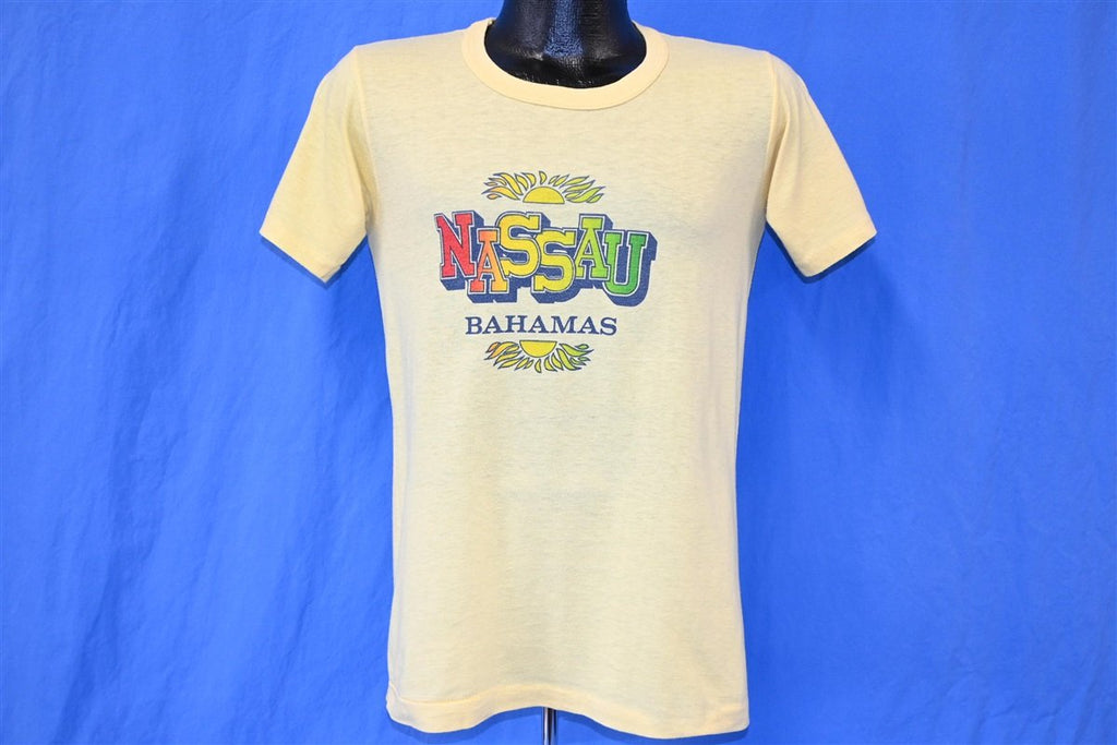 80s Nassau Bahamas Rainbow Sunset Vacation t-shirt Small product image 2