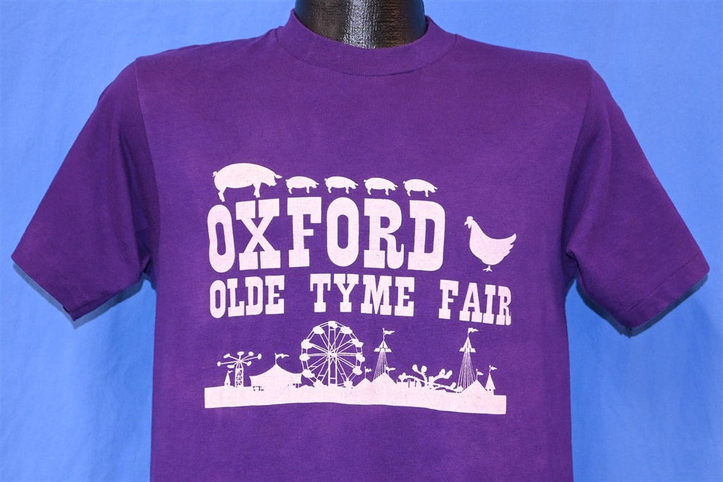 80s Oxford Olde Tyme Fair Connecticut Souvenir t-shirt Small product image 1