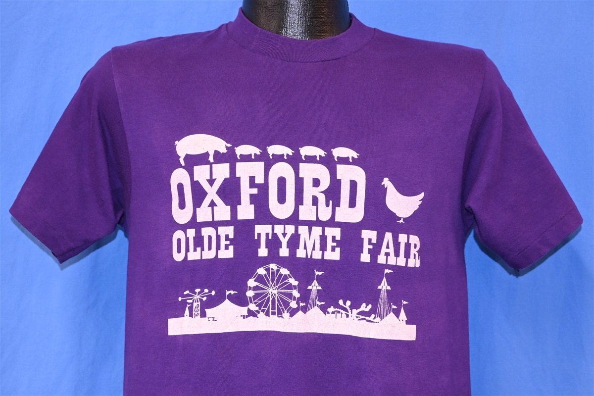 80s Oxford Olde Tyme Fair Connecticut Souvenir t-shirt Small product image 1