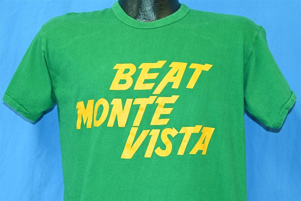 80s Beat Monte Vista California Kelly Green t-shirt Medium product image 1