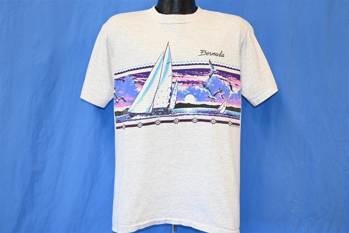 90s Bermuda Sailboat Ocean Sunset Vacation t-shirt Large product image 2