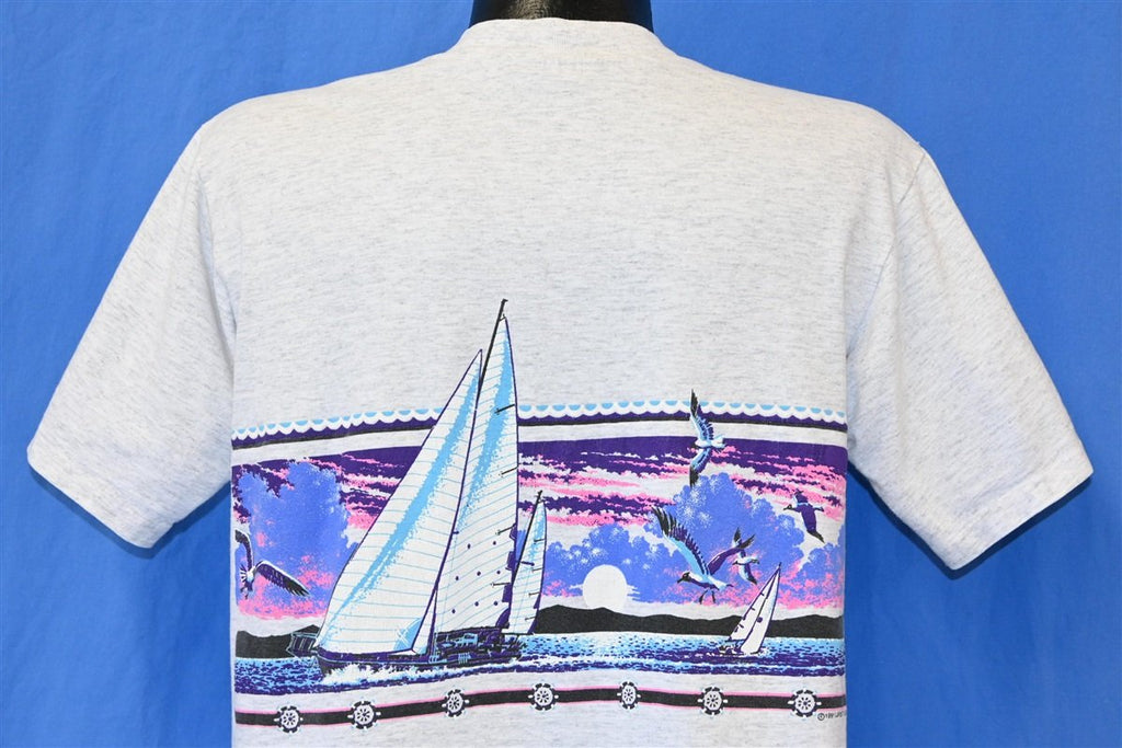 90s Bermuda Sailboat Ocean Sunset Vacation t-shirt Large product image 3