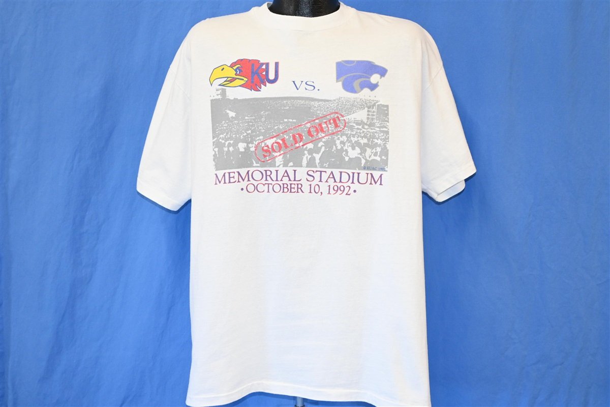 90s University of Kansas Jayhawks Football t-shirt Extra product image 2