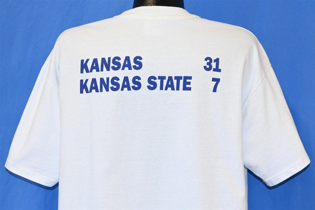 90s University of Kansas Jayhawks Football t-shirt Extra product image 3