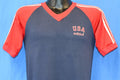 80s Adidas USA Raglan United States Three Stripe t-shirt product image 1