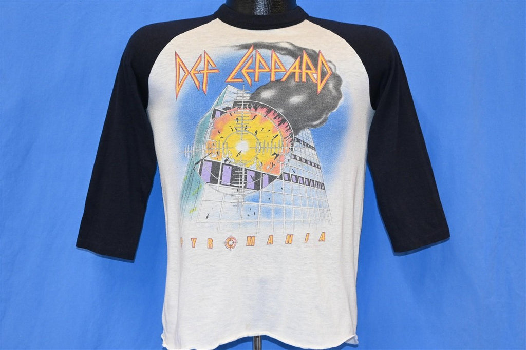 80s Def Leppard Pyromania Rock 1983 Tour t-shirt Small product image 2
