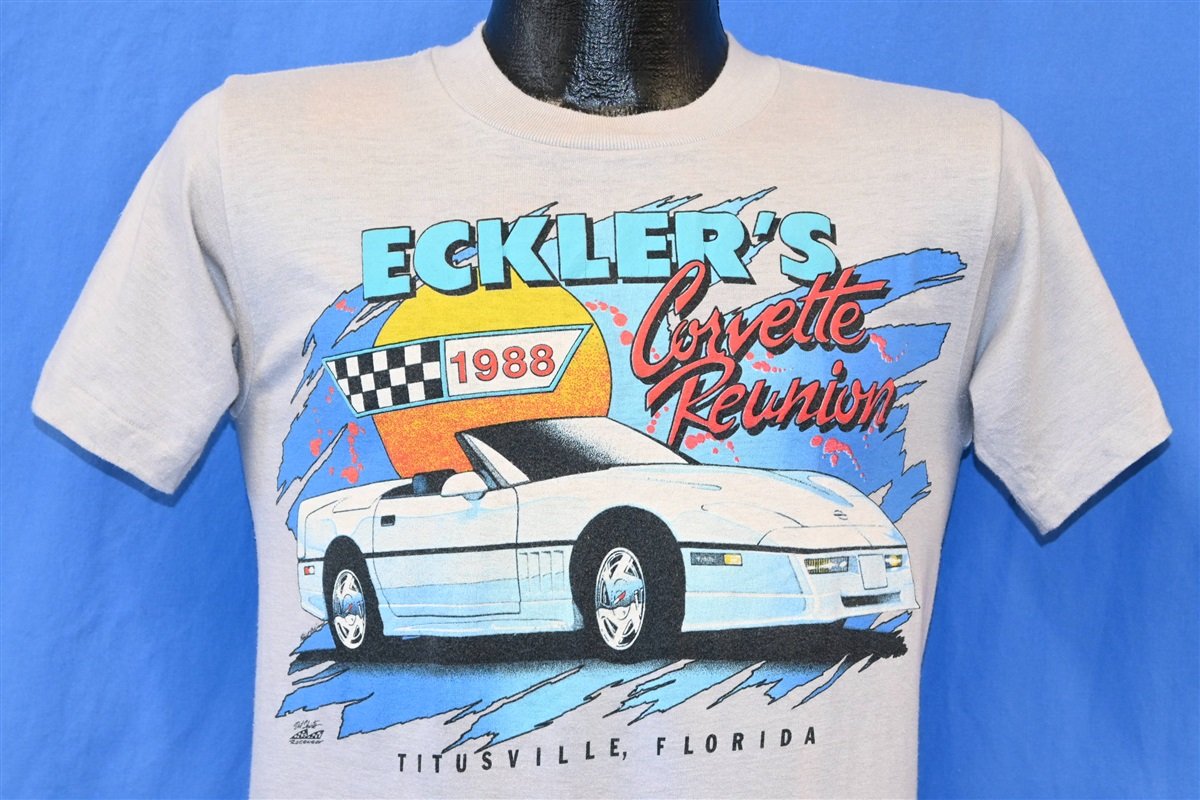 80s Eckler's Corvette Reunion Car Show t-shirt Small product image 1