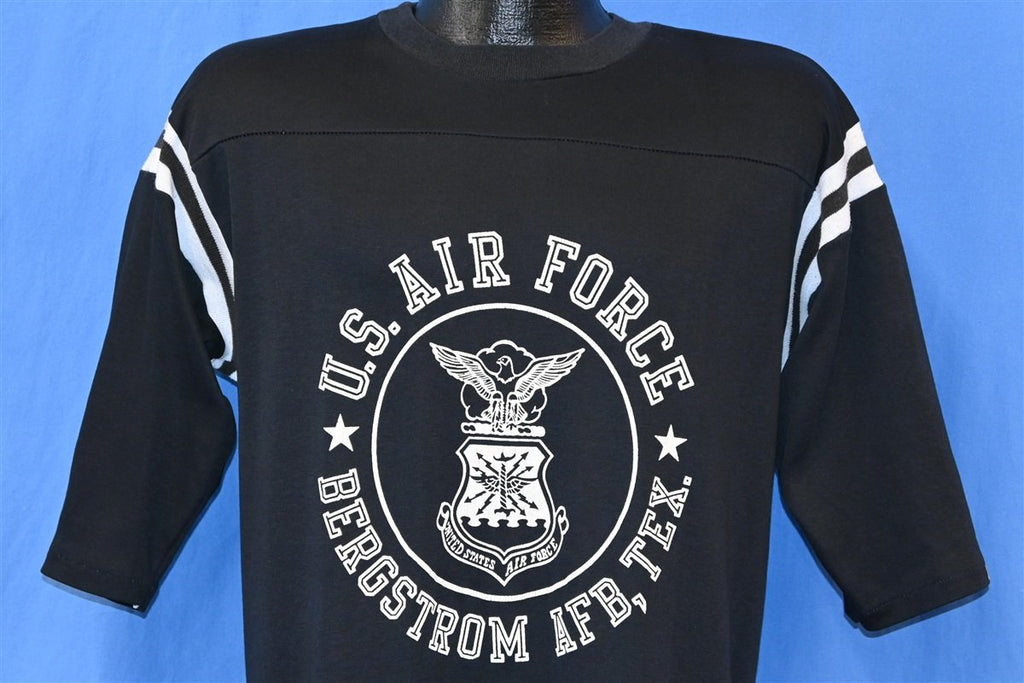80s Bergstrom Air Force Base Texas Military t-shirt Large product image 1