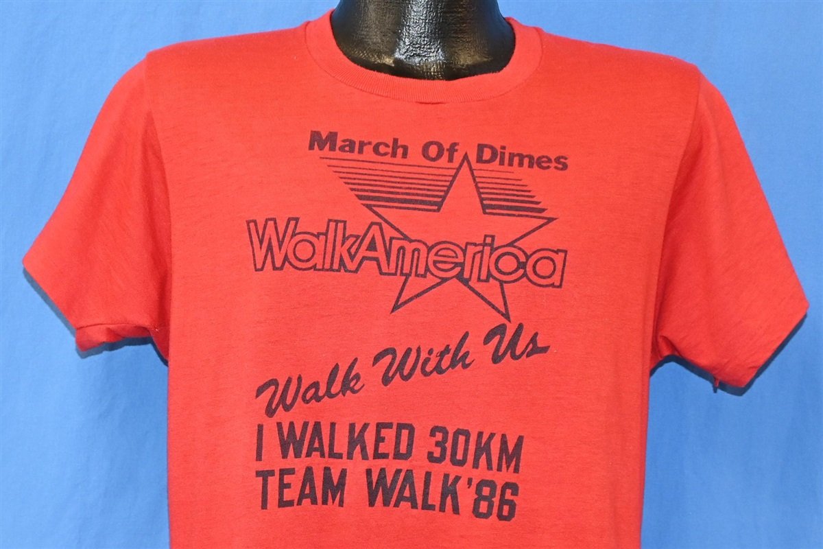 80s March of Dimes WalkAmerica Babies 1986 t-shirt Medium product image 1