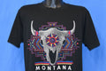 90s Montana Cow Skull Native American Wildlife t-shirt Large product image 1