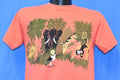 90s Jungle Animals Elephant Giraffe Monkey t-shirt Medium product image 1