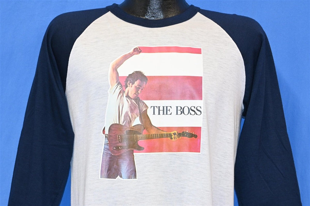 70s Bruce Springsteen The Boss Rock Raglan t-shirt Medium product image 1