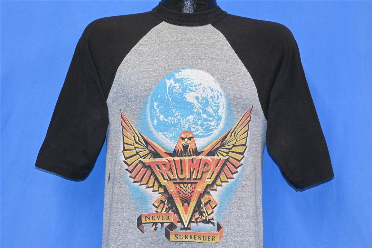 80s Triumph Never Surrender Tour 1983 Rock t-shirt Small product image 1