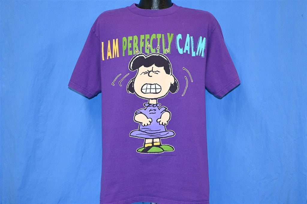 90s Lucy Peanuts Comic Strip I Am Perfectly Calm t-shirt product image 2