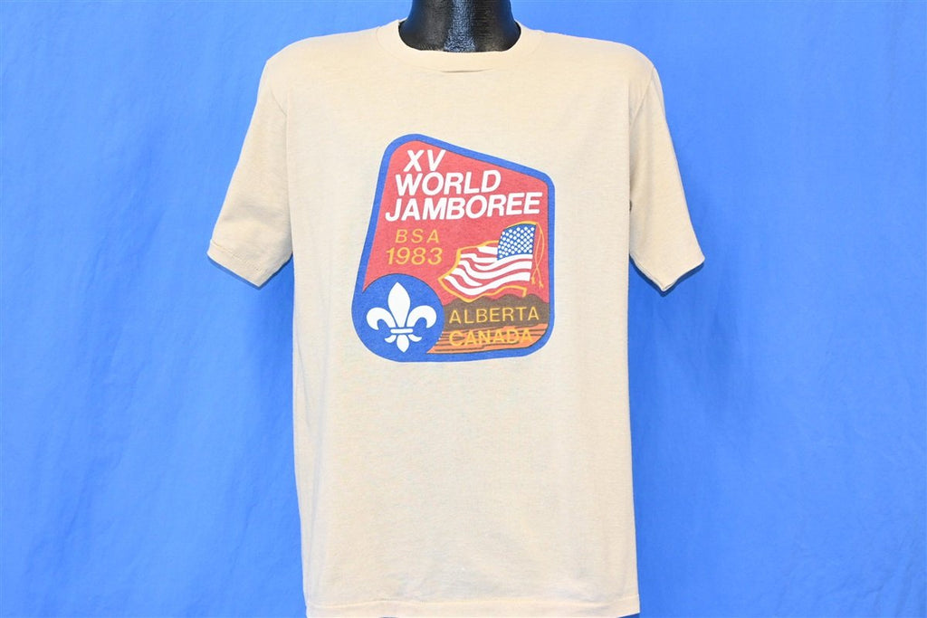 80s Boy Scouts of America 1983 World Jamboree t-shirt Large product image 2