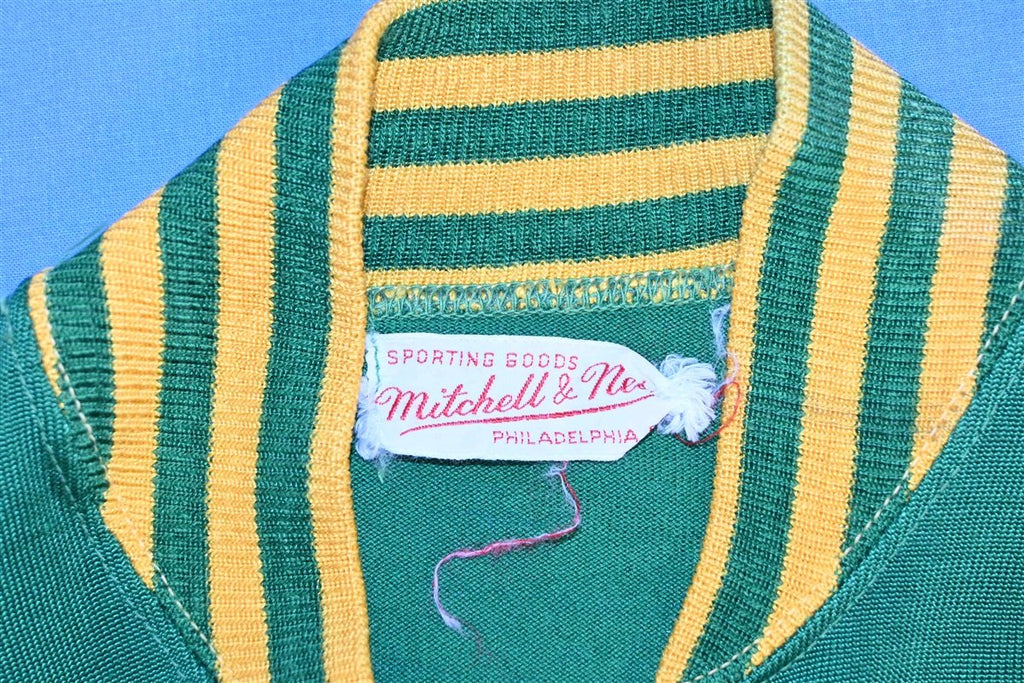 40s Mitchell & Ness Quarter Zip Jeung Jersey t-shirt Medium product image 6