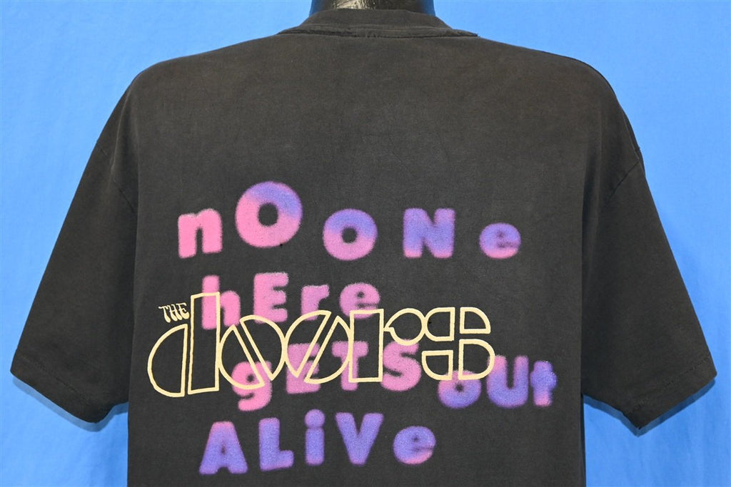 90s The Doors No One Gets Out Alive Band t-shirt Extra Large product image 3