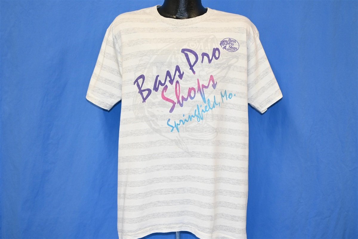 90s Bass Pro Shops Springfield Missouri Striped t-shirt product image 2