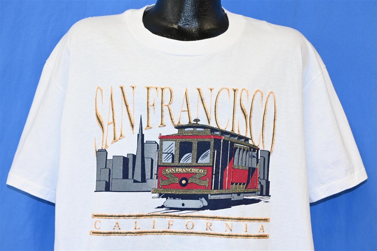 90s San Francisco Trolley California Tourist t-shirt Extra product image 1
