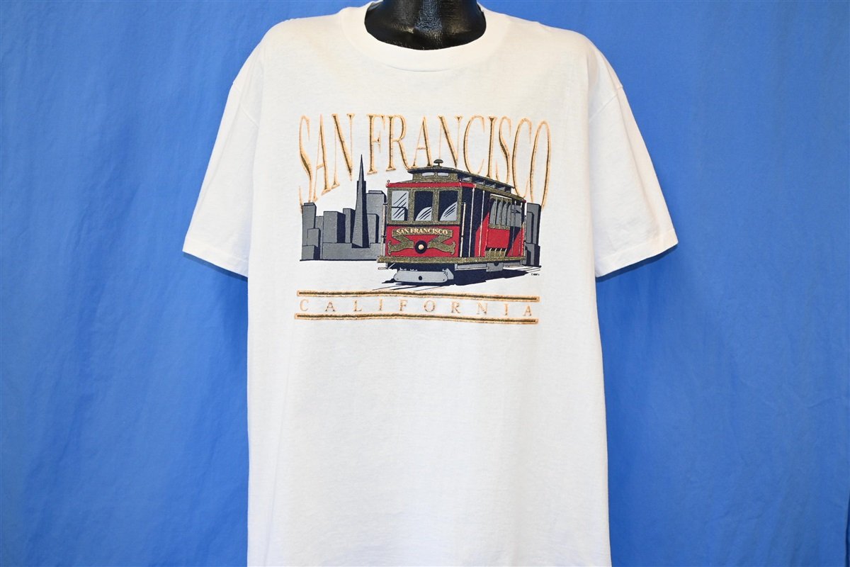 90s San Francisco Trolley California Tourist t-shirt Extra product image 2