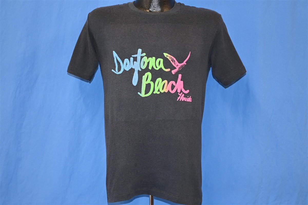 80s Daytona Beach Florida Harley Rainbow t-shirt Small product image 2