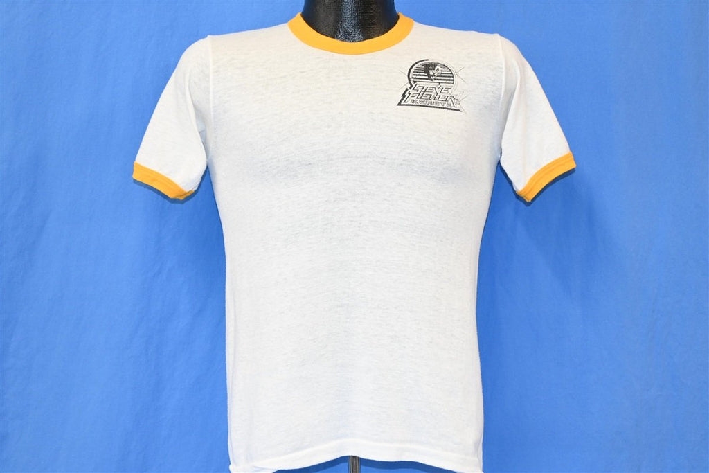 70s Steve Fisher Karate Logo Ringer t-shirt Small product image 2