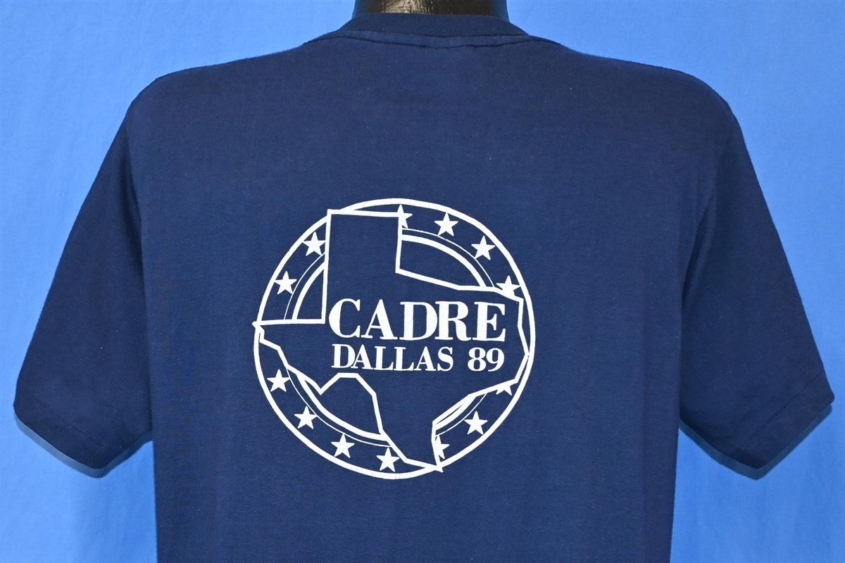 80s Cadre Dallas Texas 1989 Star Logo t-shirt Large product image 1