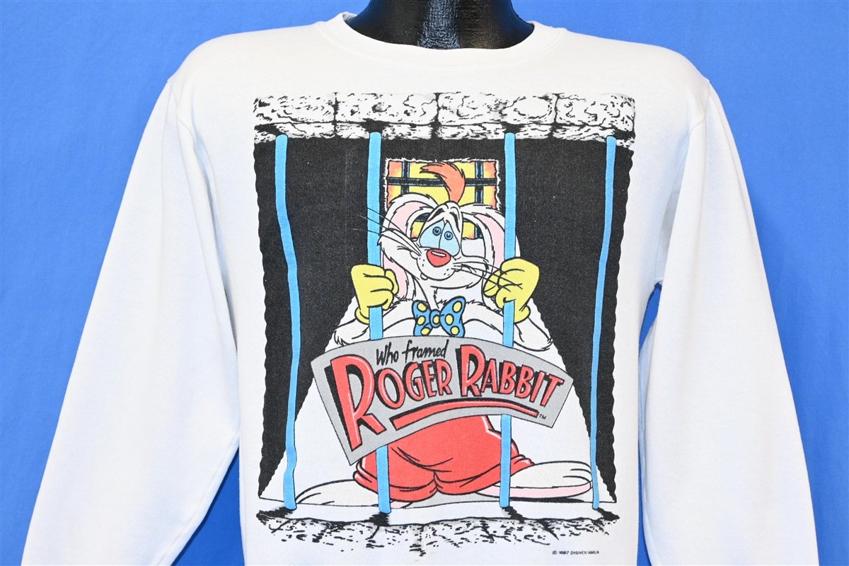 80s Who Framed Roger Rabbit Disney Sweatshirt Extra Small product image 1