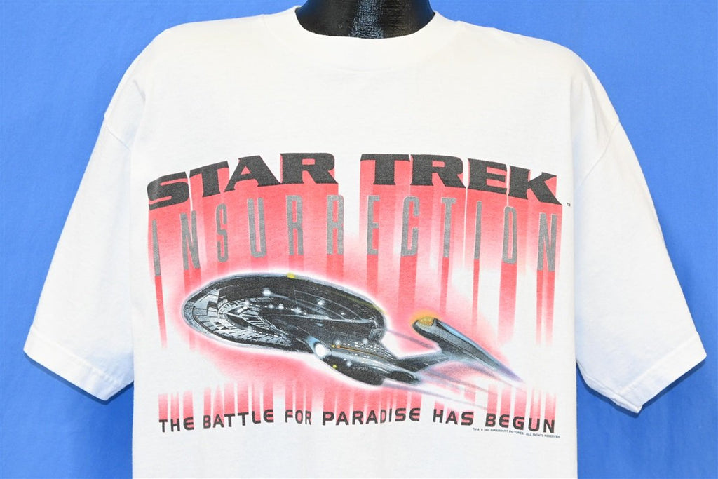 90s Star Trek Insurrection Movie t-shirt Extra Large product image 1