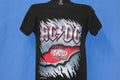 90s AC/DC Razors Edge 90 Tour Rock Band Concert t-shirt product image 1