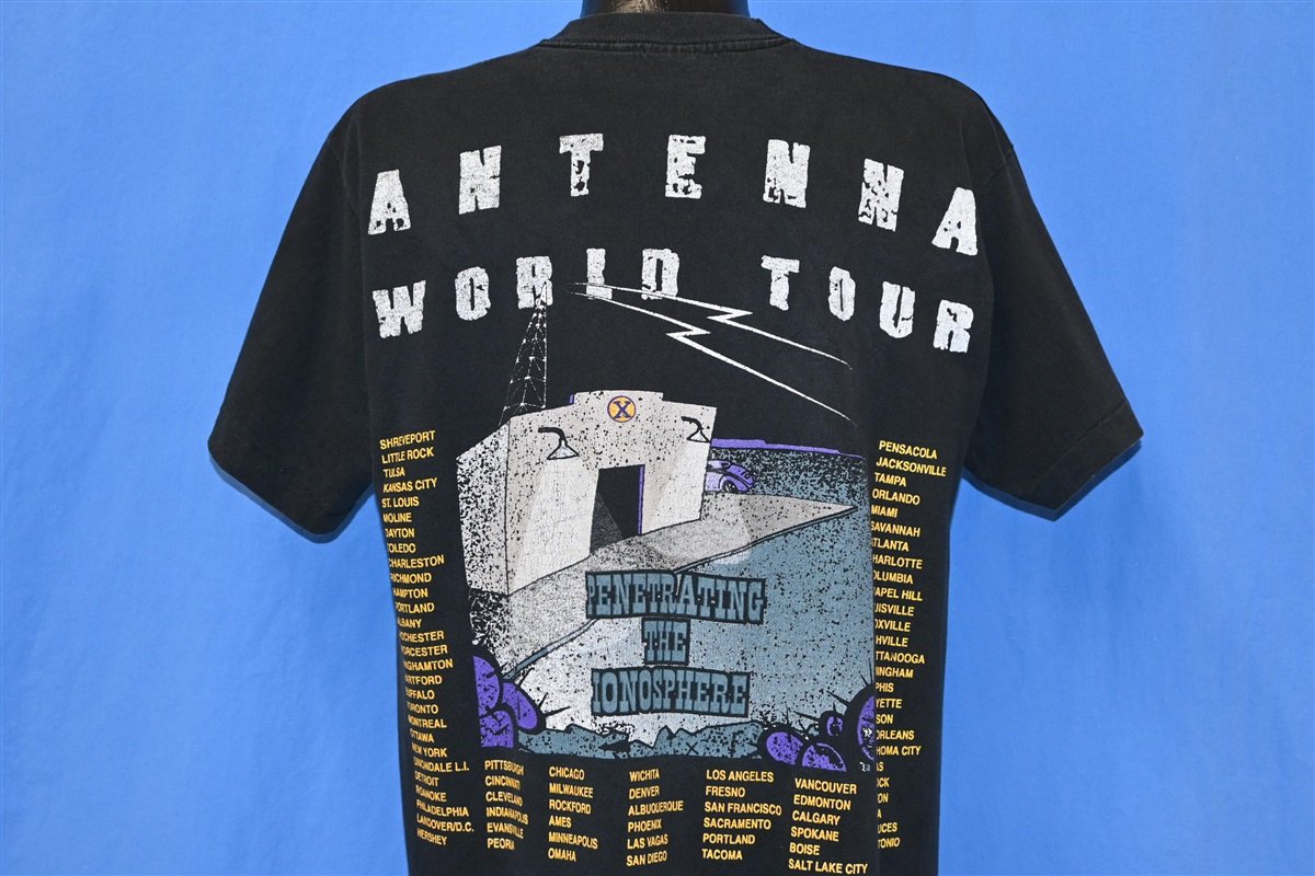 90s ZZ Top Antenna World Tour Rock Concert t-shirt Large product image 4