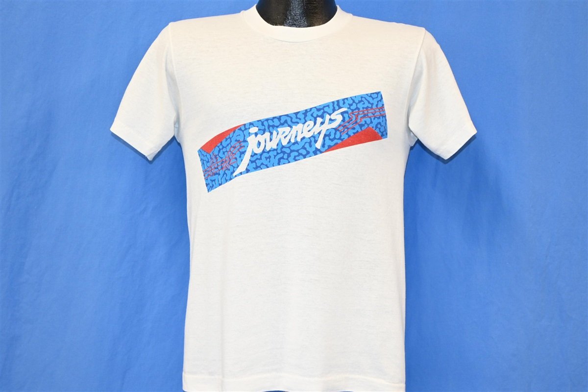 90s Journey's Logo Shoe Brand Sneaker Promo t-shirt Small