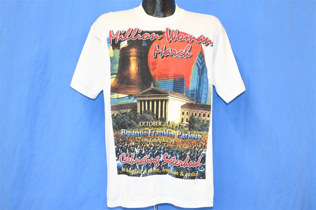 90s Millions Women March 1997 Protest t-shirt Large product image 2