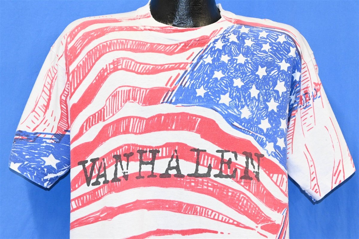90s Van Halen Kicking Ass American All Over Print t-shirt product image 1