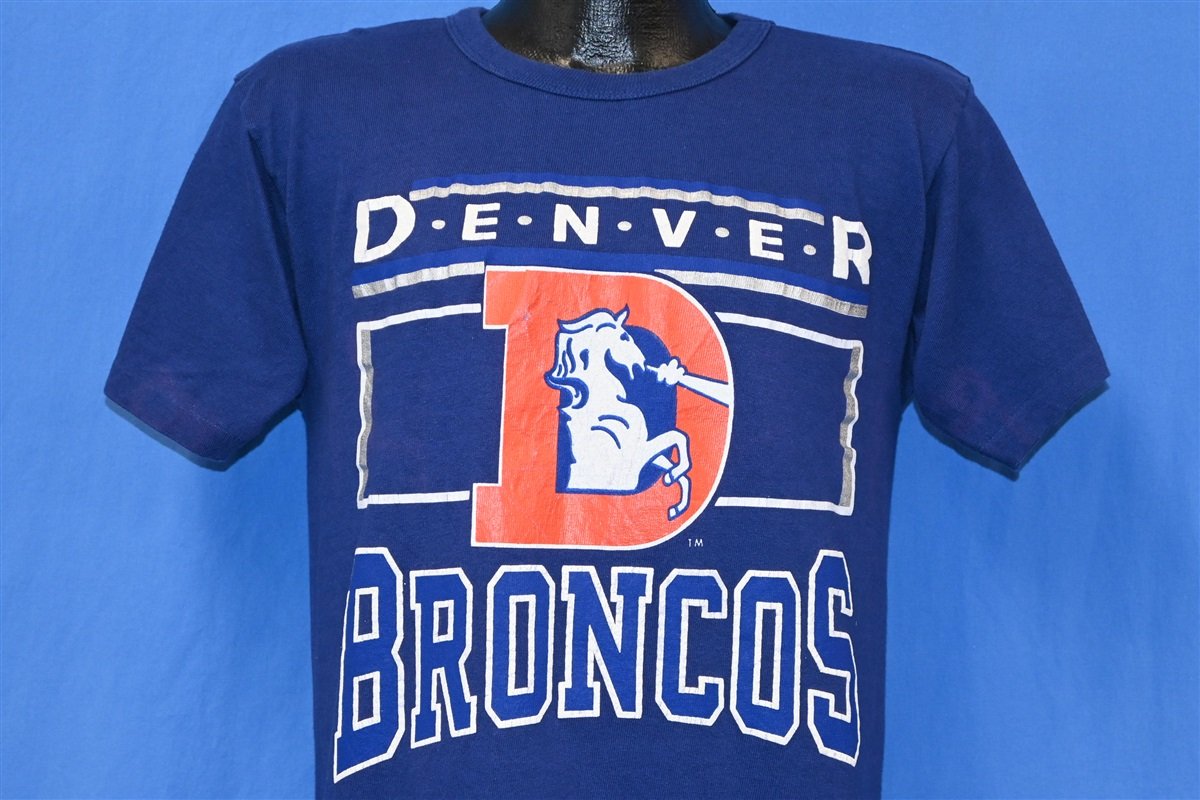 80s Denver Broncos Horse Logo NFL Football t-shirt Medium product image 1