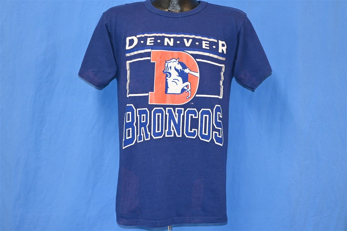 80s Denver Broncos Horse Logo NFL Football t-shirt Medium product image 2
