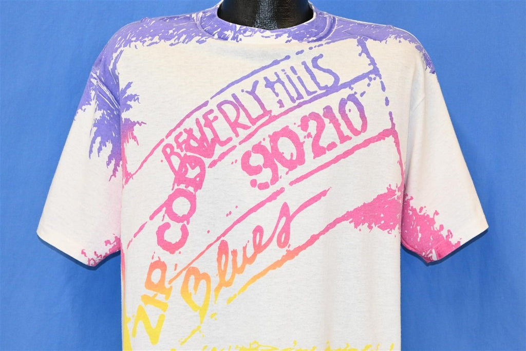90s Beverly Hills 90210 Blues TV Show Neon t-shirt Extra product image 1