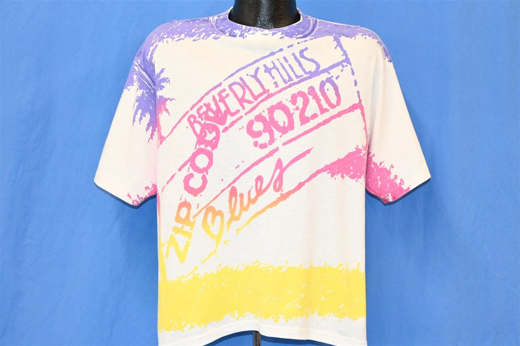 90s Beverly Hills 90210 Blues TV Show Neon t-shirt Extra product image 2