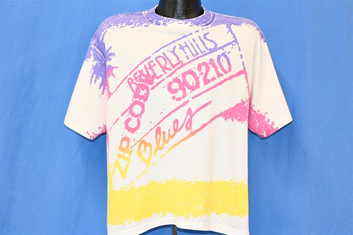 90s Beverly Hills 90210 Blues TV Show Neon t-shirt Extra product image 2