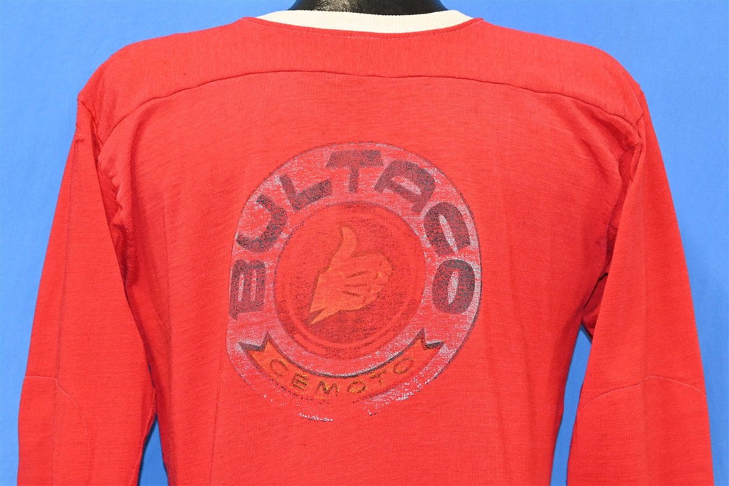 70s Bultaco Motorcycle Motocross Racing Jersey t-shirt product image 1