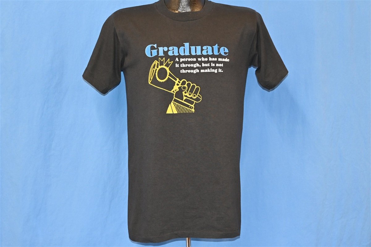 80s Graduate Made It Through Not Done Making It t-shirt product image 2