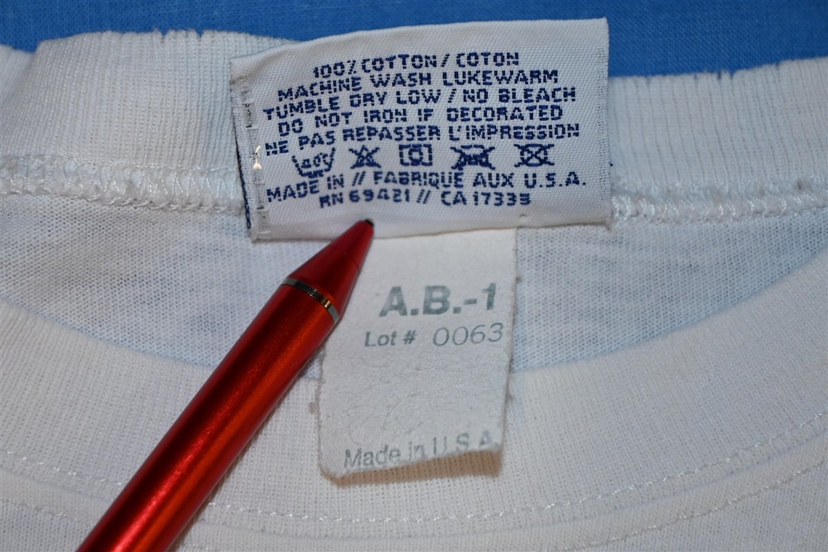 90s Reebok Logo Wraparound White Promo t-shirt Small product image 8