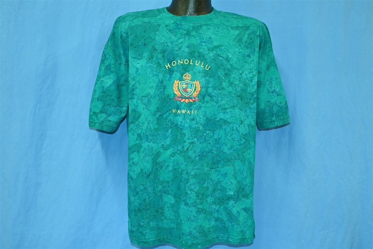 90s Honolulu Hawaii Embroidered Logo Tie Dye t-shirt Small product image 2