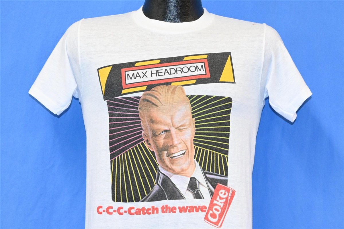 80s Max Headroom Catch the Wave Coca Cola I-100 t-shirt product image 1
